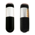 Black Wooden Handle Foundation Comstic Brush